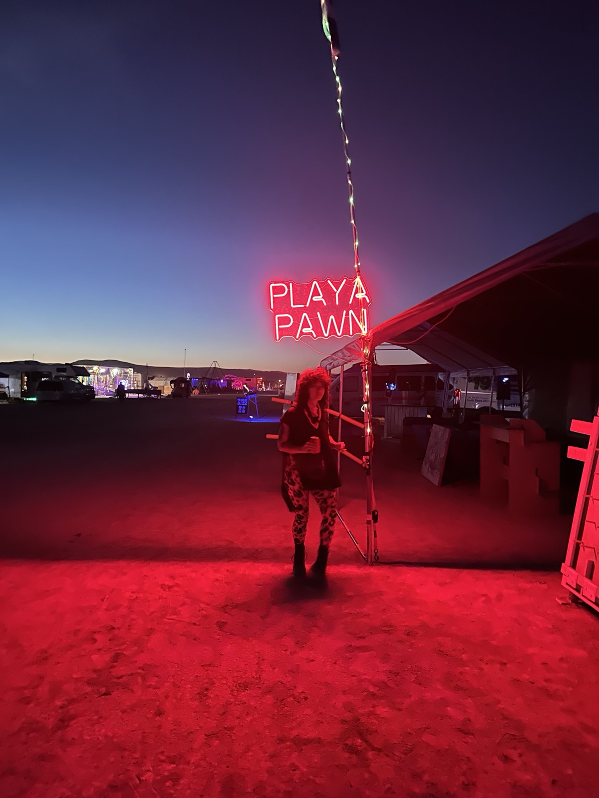 Playa Pawn camp life