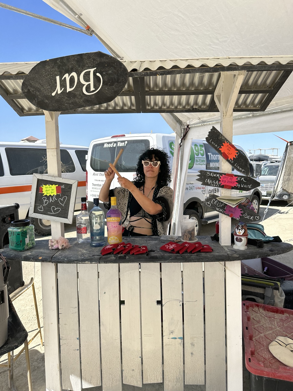 The bar — Playa Pawn hospitality division